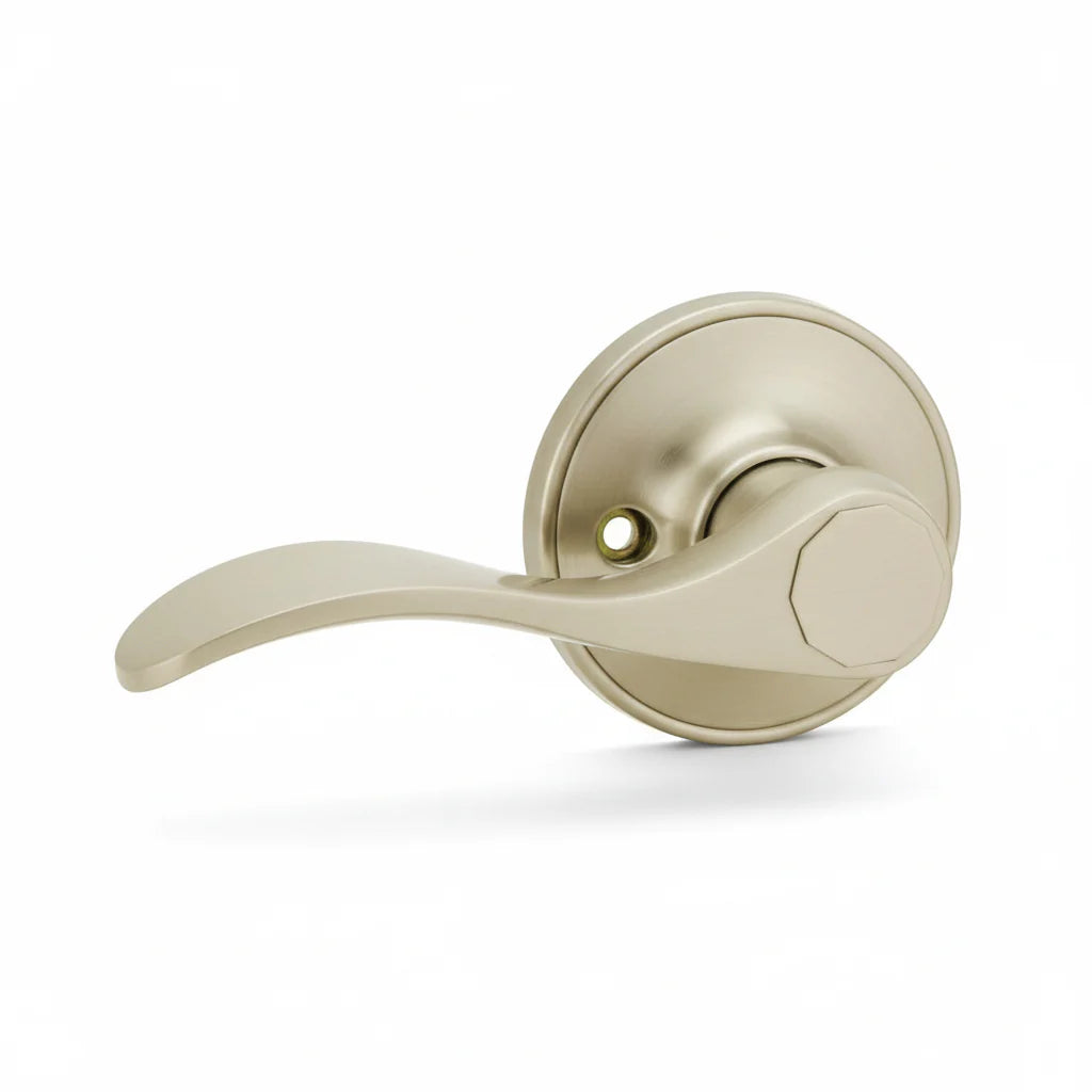 Cosmas 80 Series Satin Nickel Left-Hand Dummy Door Lever
