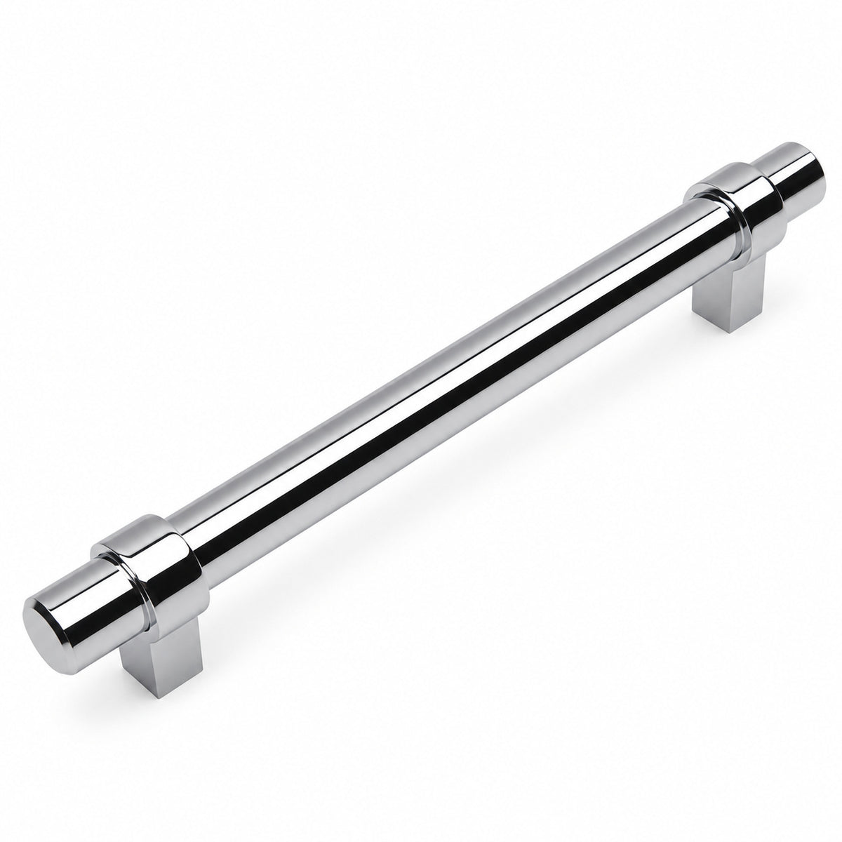 Cosmas 161-128CH Polished Chrome Euro Style Bar Pull
