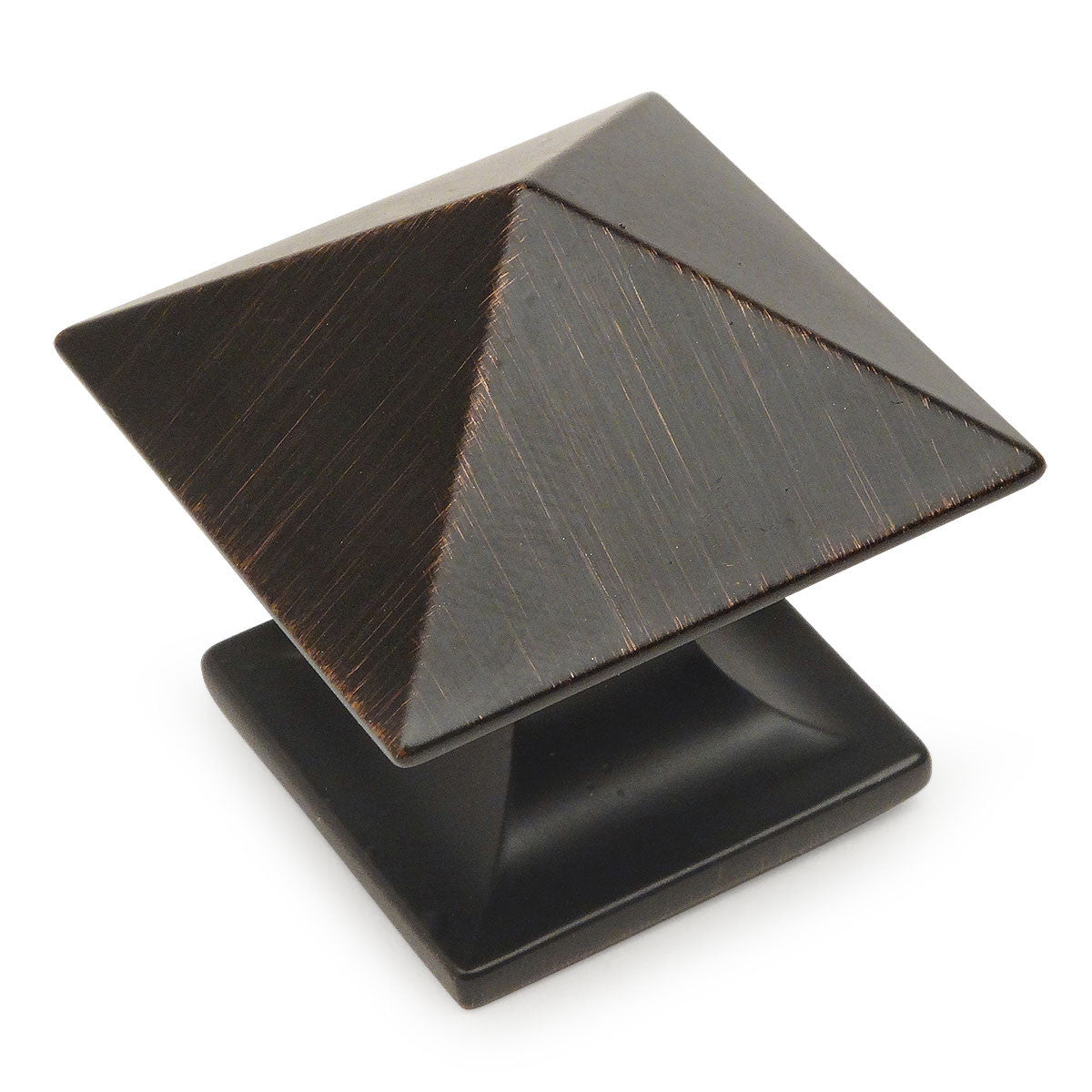 Cosmas 10555ORB Oil Rubbed Bronze Square Zinc Cabinet Knob - Cosmas