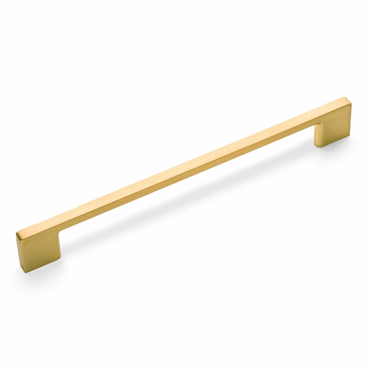 Cosmas 10 Pack 11244-160BG Brushed Gold Modern Cabinet Hardware Handle Pull - 6-5/16" inch (160mm) Hole Centers Cosmas 10 Pack 11244-160BG Brushed Gold Modern Cabinet Hardware Handle Pull - 6-5/16" inch (160mm) Hole Centers