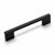 Cosmas 11244-96FB Flat Black Modern Contemporary Cabinet Pull