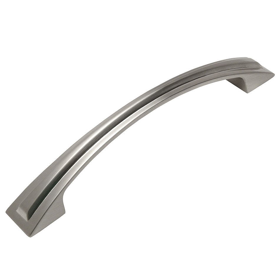 Cosmas 124-128SN Satin Nickel Cabinet Pull