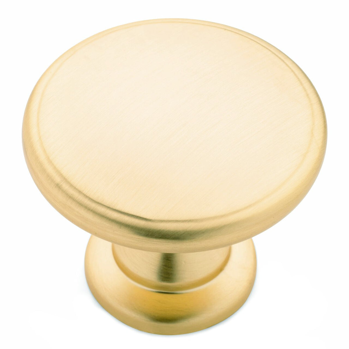 Cosmas 13248BG Brushed Gold Round Oversized Cabinet Knob