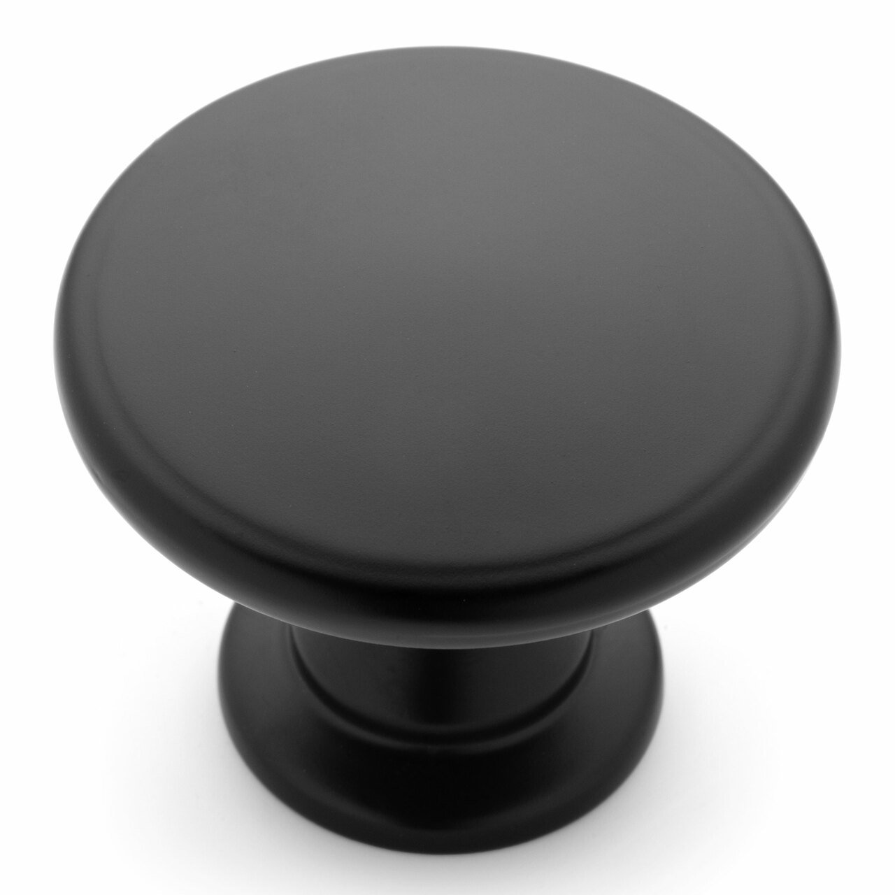 Cosmas 13248FB Flat Black Round Oversized Cabinet Knob Cosmas 13248FB Flat Black Round Oversized Cabinet Knob