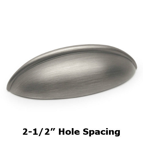 Cosmas 1399AS Antique Silver Cabinet Cup Pull - Cosmas