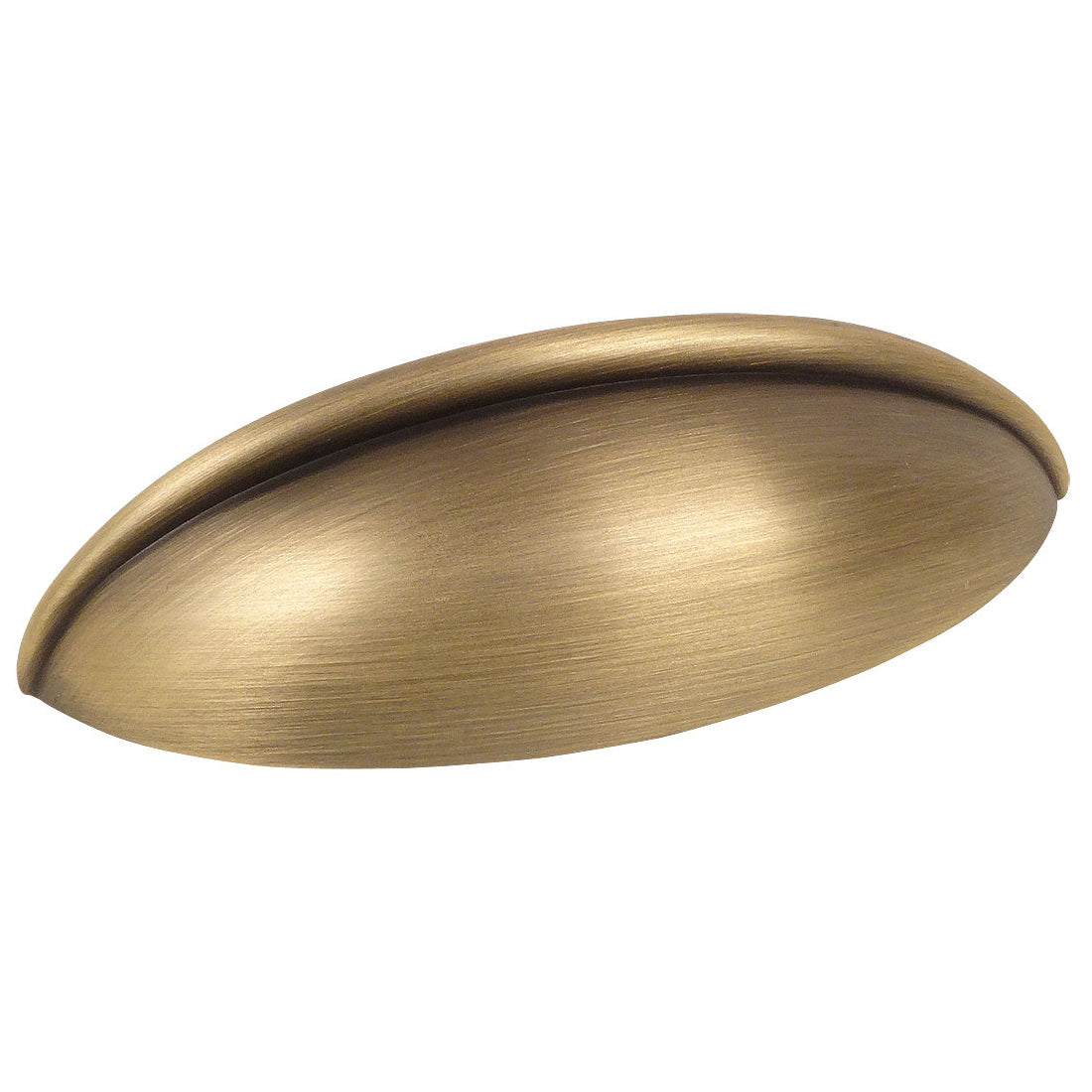 Cosmas 1399BAB Brushed Antique Brass Cabinet Cup Pull - Cosmas