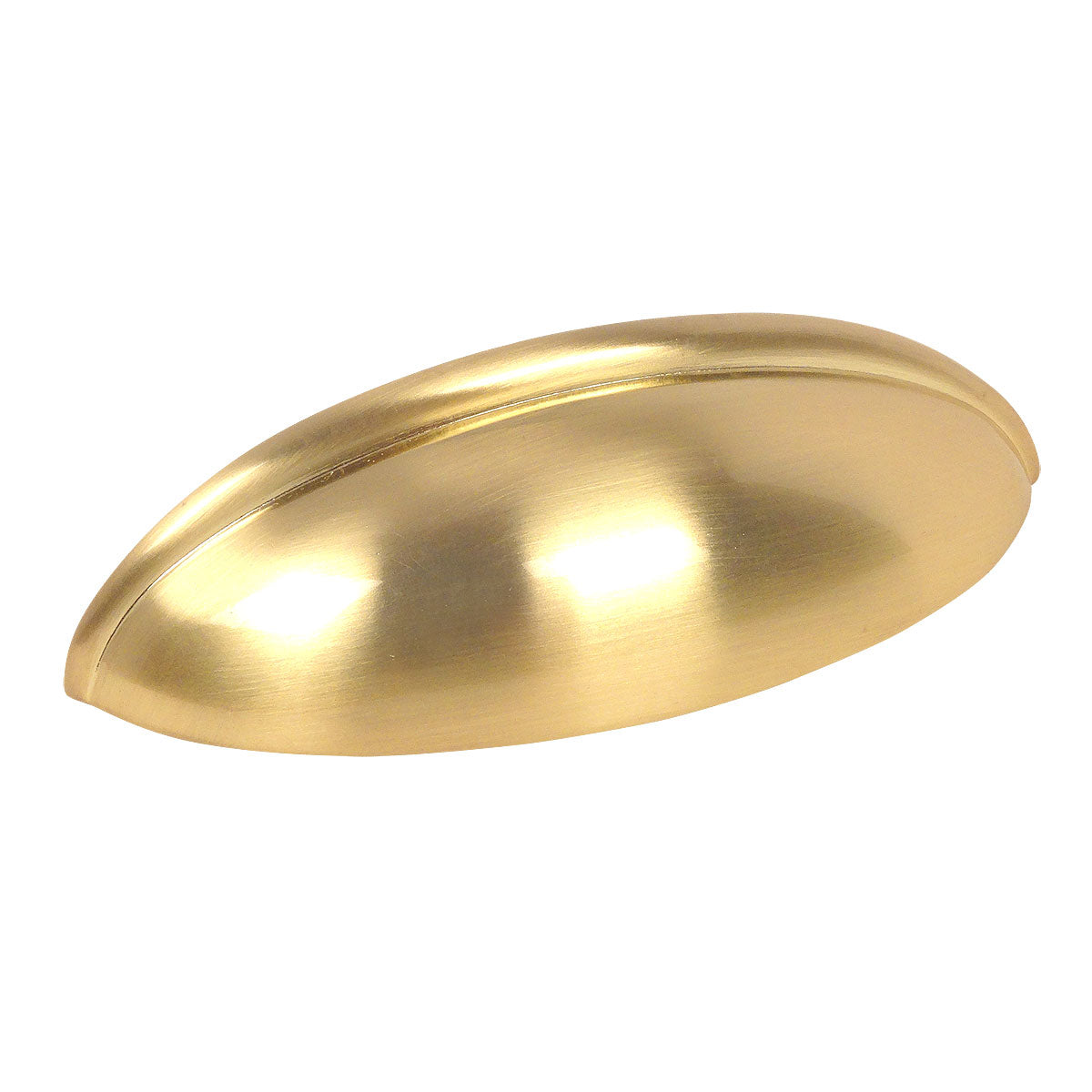 Cosmas 1399BB Brushed Brass Cabinet Cup Pull - Cosmas