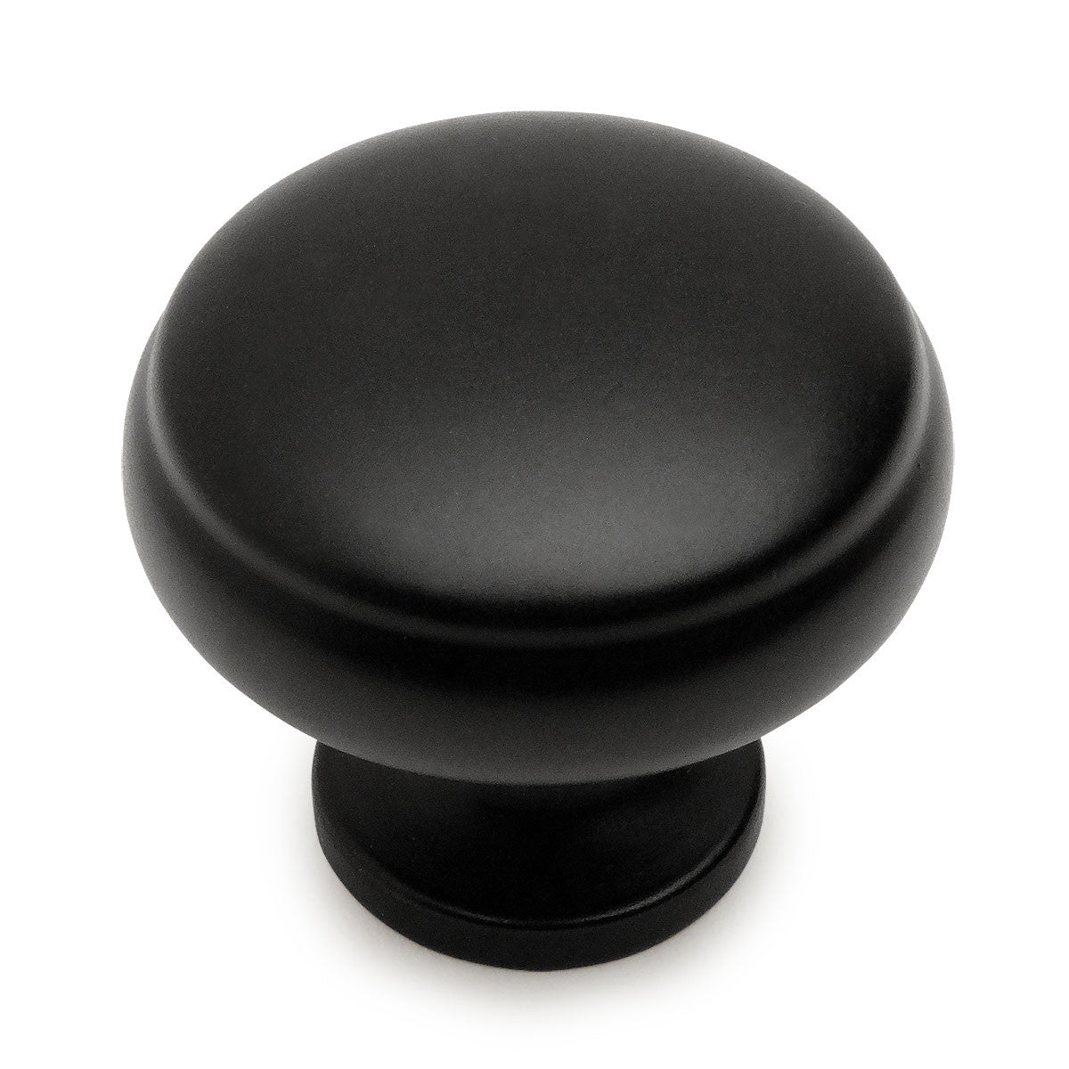 Cosmas 1438FB Flat Black Cabinet Knob - Cosmas