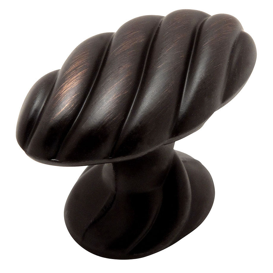 Cosmas 1471ORB Oil Rubbed Bronze Twist Cabinet Knob - Cosmas