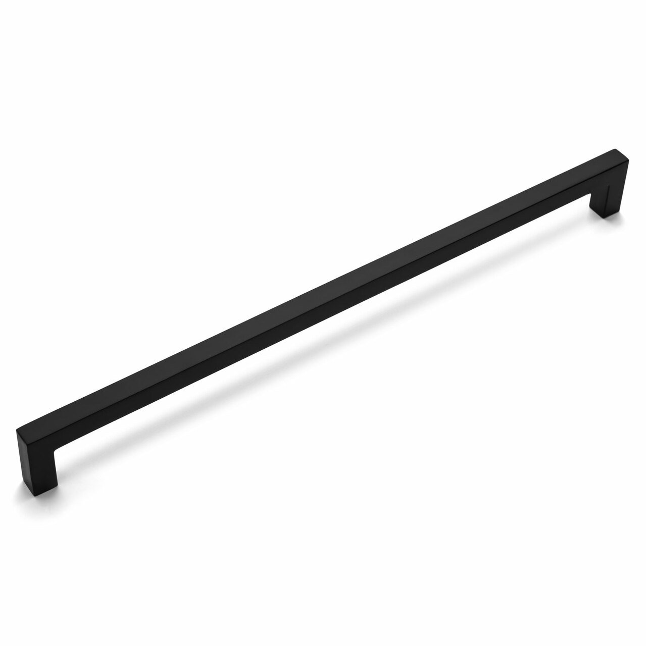 Cosmas 14777-256FB Flat Black Modern Contemporary Cabinet Pull