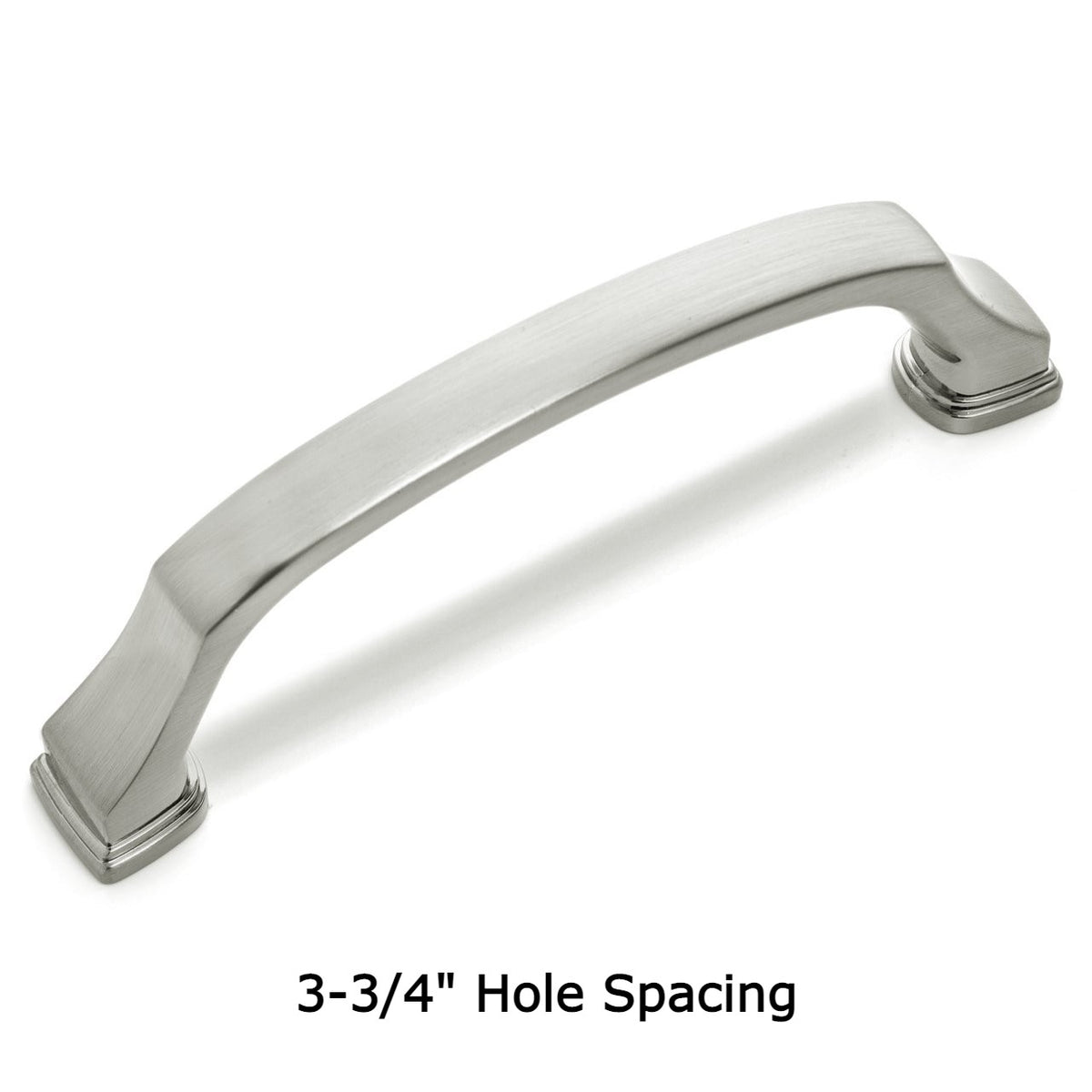 Cosmas 1489-96SN Satin Nickel Cabinet Pull