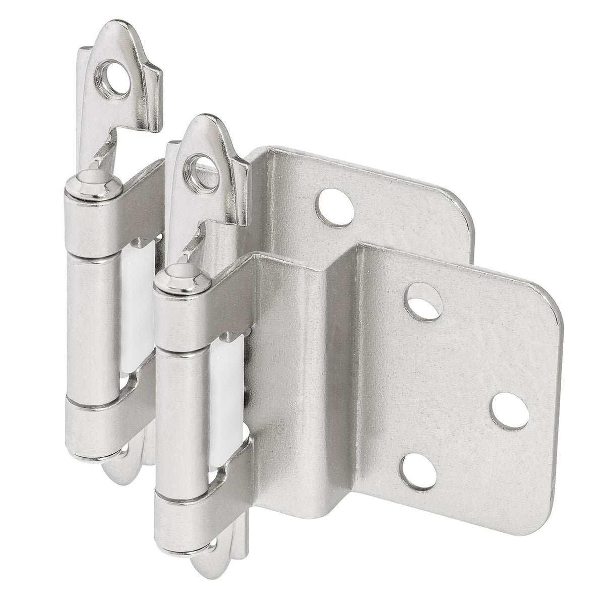 Cosmas 15628-CH Polished Chrome Hinge 3/8&quot; Inset (Pair)