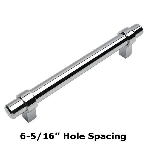 Cosmas 161-160CH Polished Chrome Euro Style Bar Pull - Cosmas