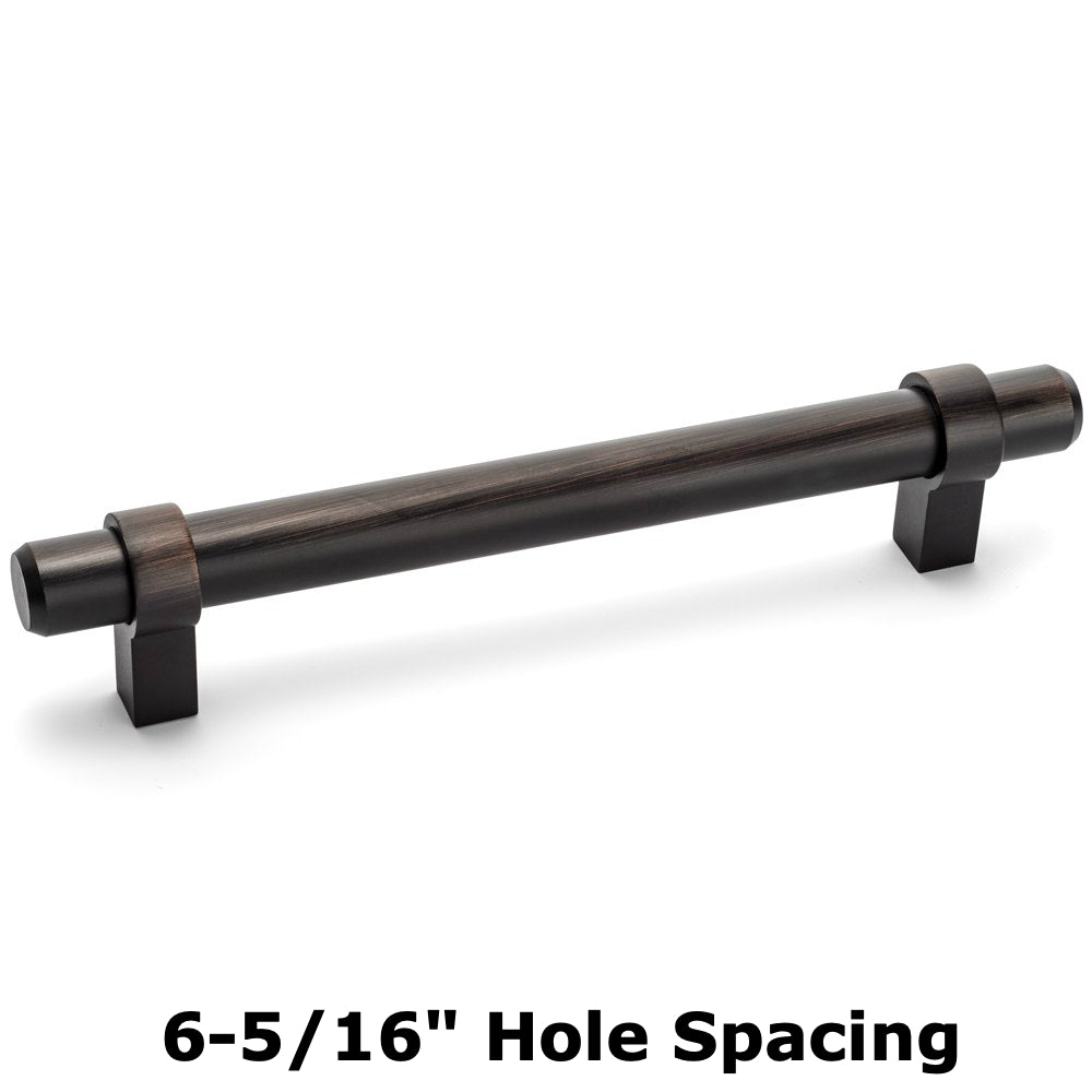 Cosmas 161-160ORB Oil Rubbed Bronze Euro Style Bar Pull - Cosmas