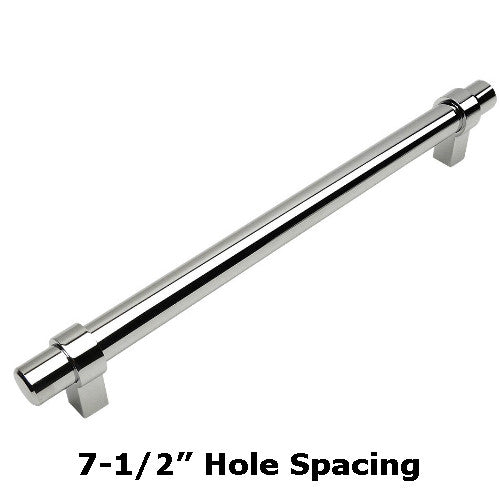 Cosmas 161-192CH Polished Chrome Euro Style Bar Pull - Cosmas