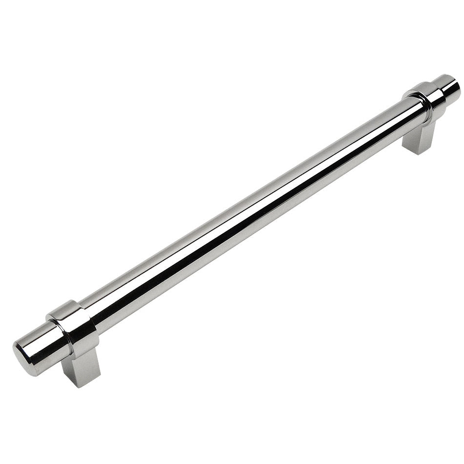 Cosmas 161-224CH Polished Chrome Euro Style Bar Pull