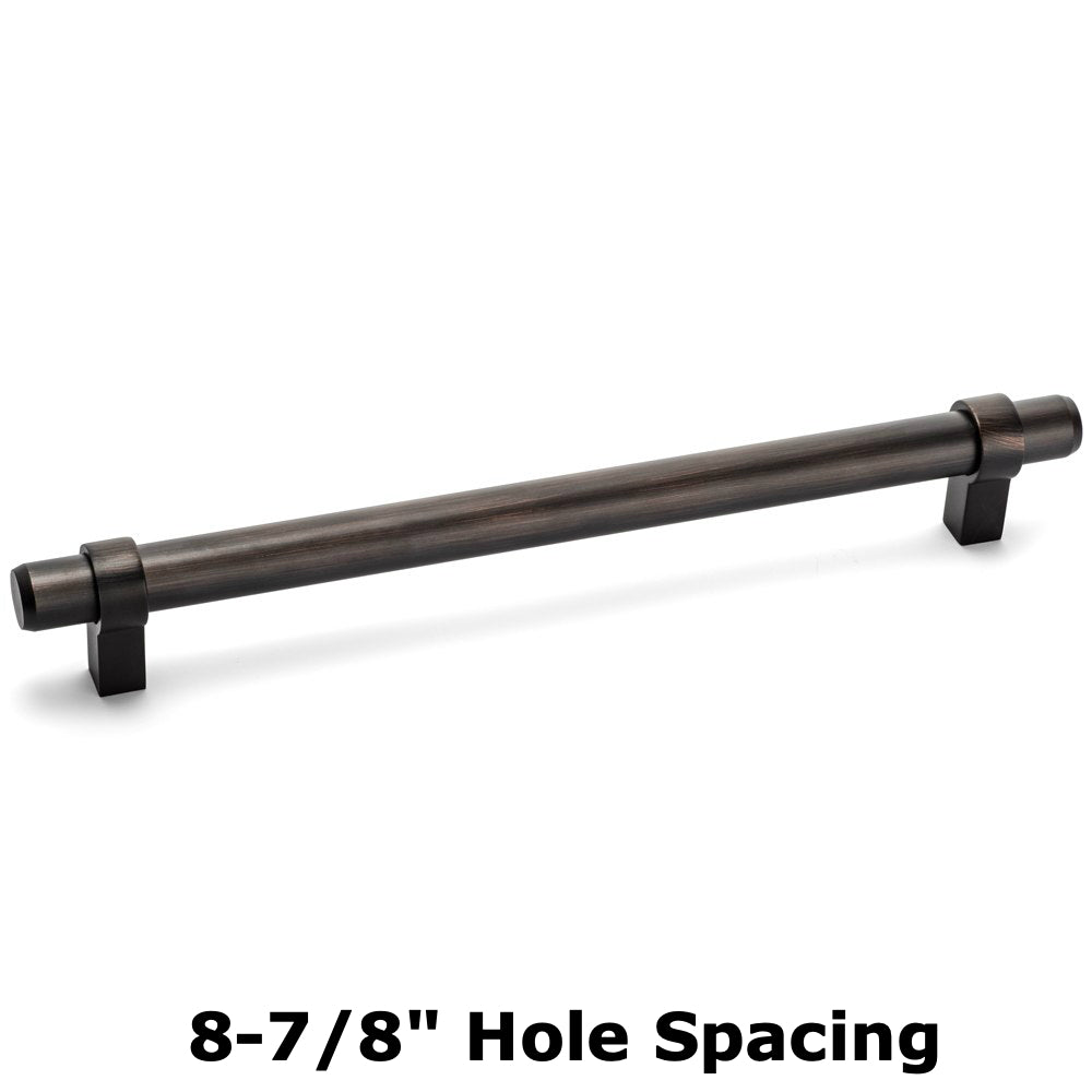 Cosmas 161-224ORB Oil Rubbed Bronze Euro Style Bar Pull - Cosmas