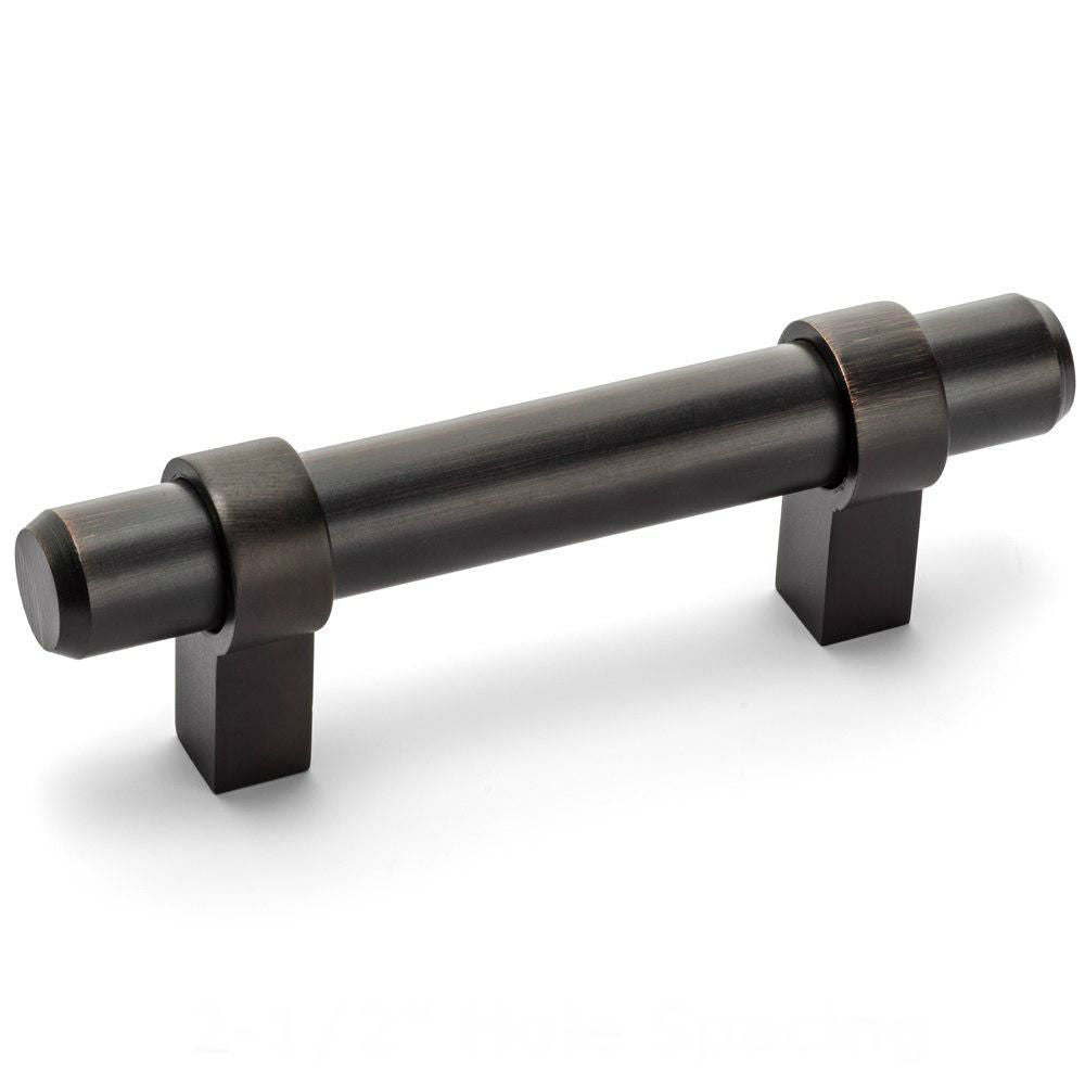 Cosmas 161-2.5ORB Oil Rubbed Bronze Euro Style Bar Pull