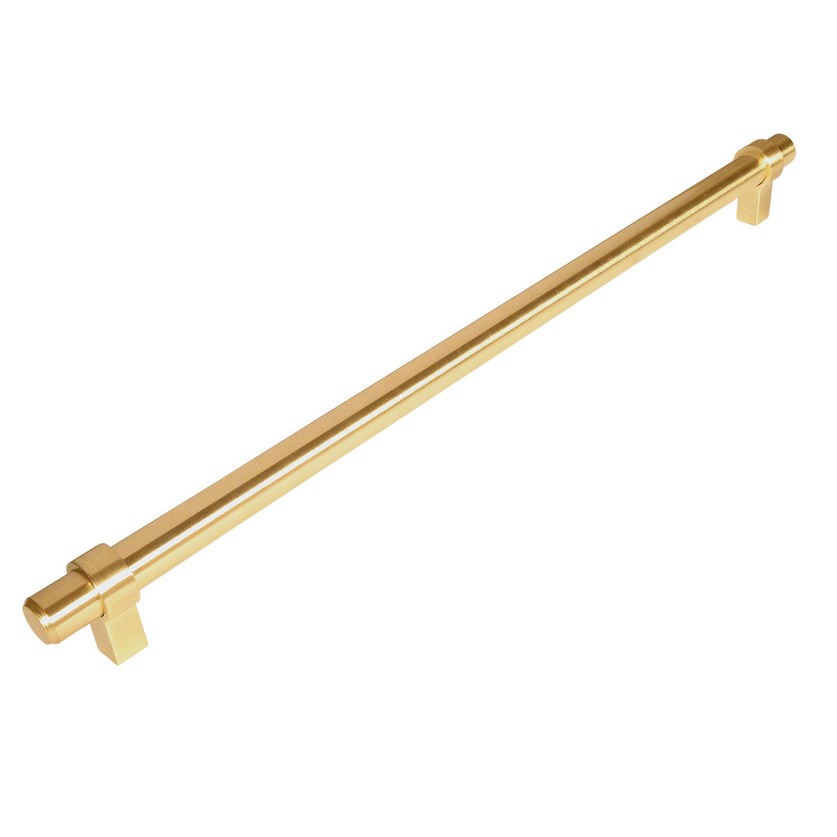 Cosmas 161-319BB Brushed Brass Euro Style Bar Pull - Cosmas