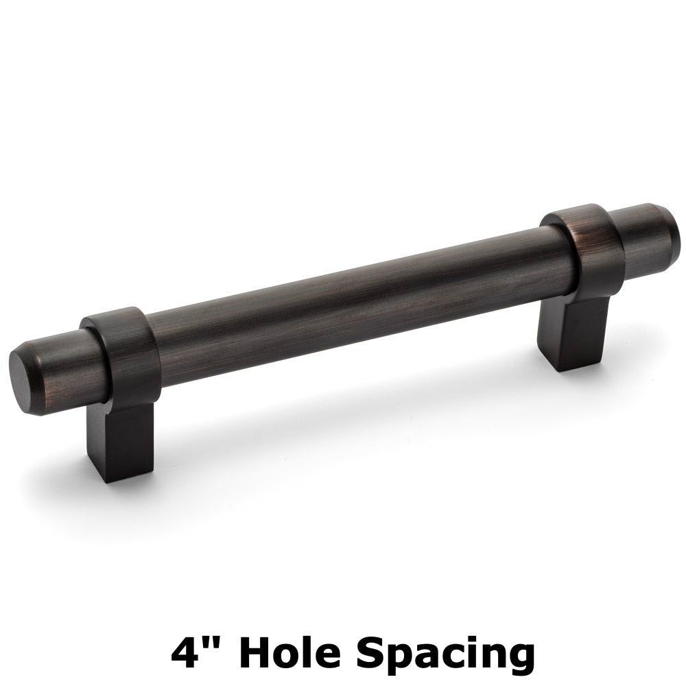 Cosmas 161-4ORB Oil Rubbed Bronze Euro Style Bar Pull - Cosmas