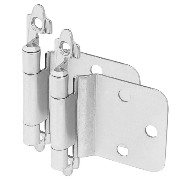 Cosmas 16890SN Satin Nickel Hinge Variable Overlay with 30 Degree Rev