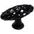 Cosmas 1749FB Flat Black Birdcage Cabinet Knob - Cosmas