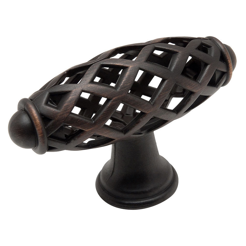 Cosmas 1749ORB Oil Rubbed Bronze Birdcage Cabinet Knob - Cosmas