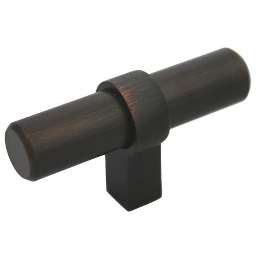 Cosmas 181ORB Oil Rubbed Bronze Euro Style T Bar Knob - Cosmas