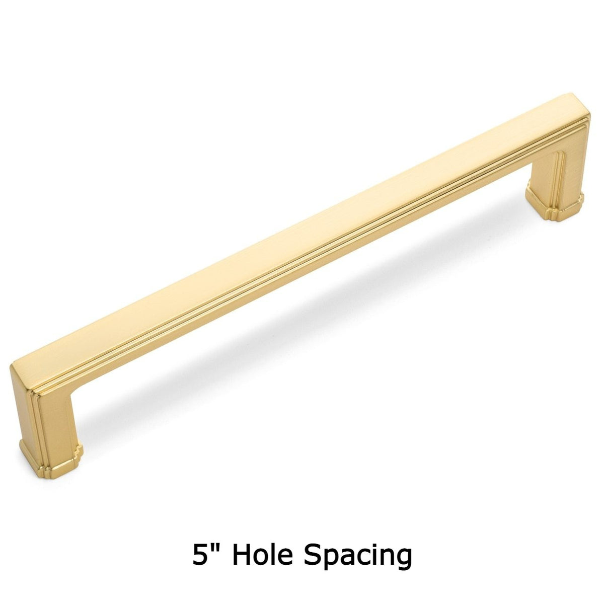 Cosmas 1941-128BG Brushed Gold Cabinet Pull