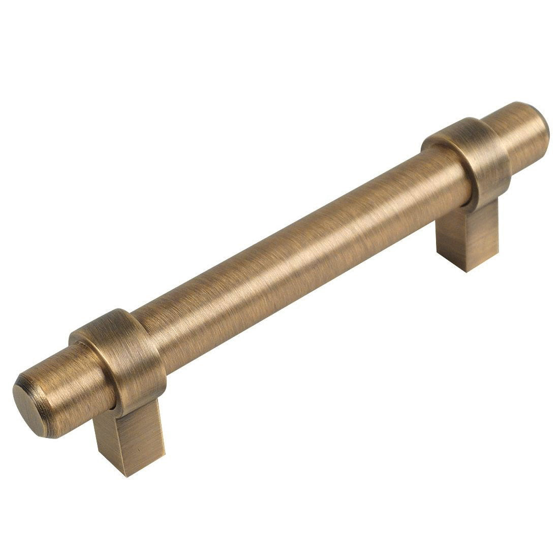 Cosmas 161 96bab Brushed Antique Brass Cabinet Hardware Euro Style Bar Cosmas 2595