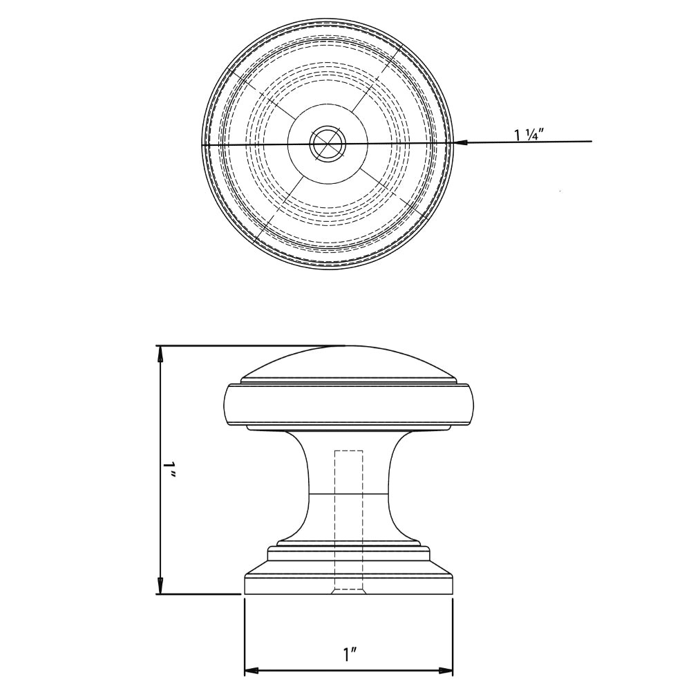 Cosmas 4702CH Polished Chrome Cabinet Knob