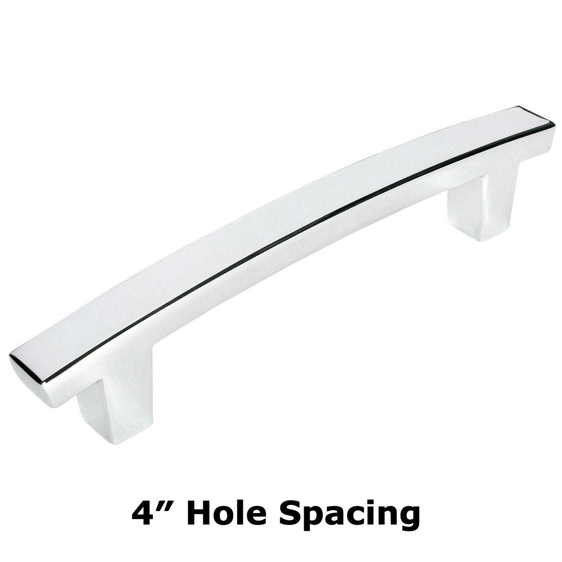 Cosmas 5238CH Polished Chrome Contemporary Arch Cabinet Pull