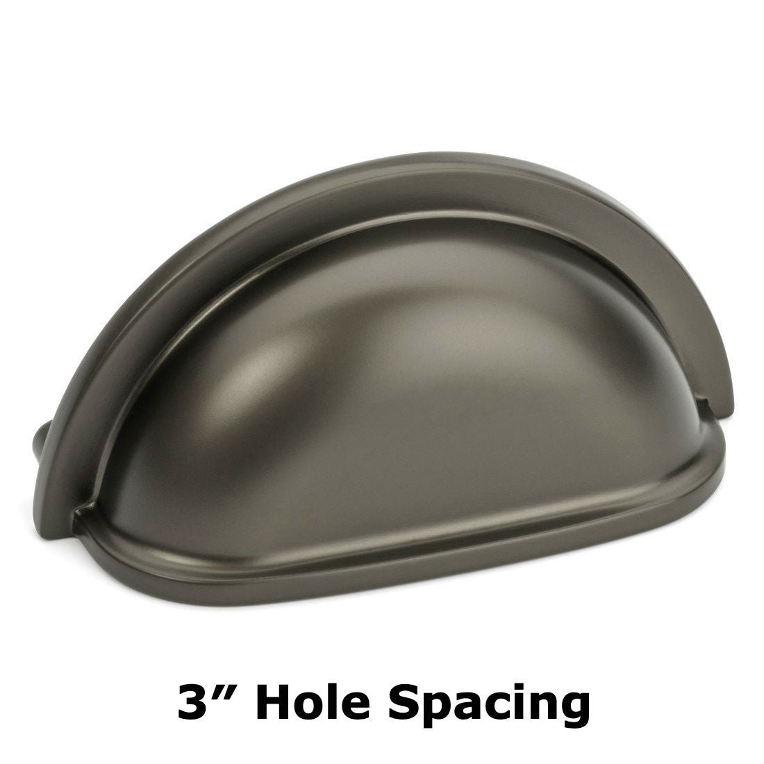 Cosmas 4310GPH Graphite Cabinet Cup Pull