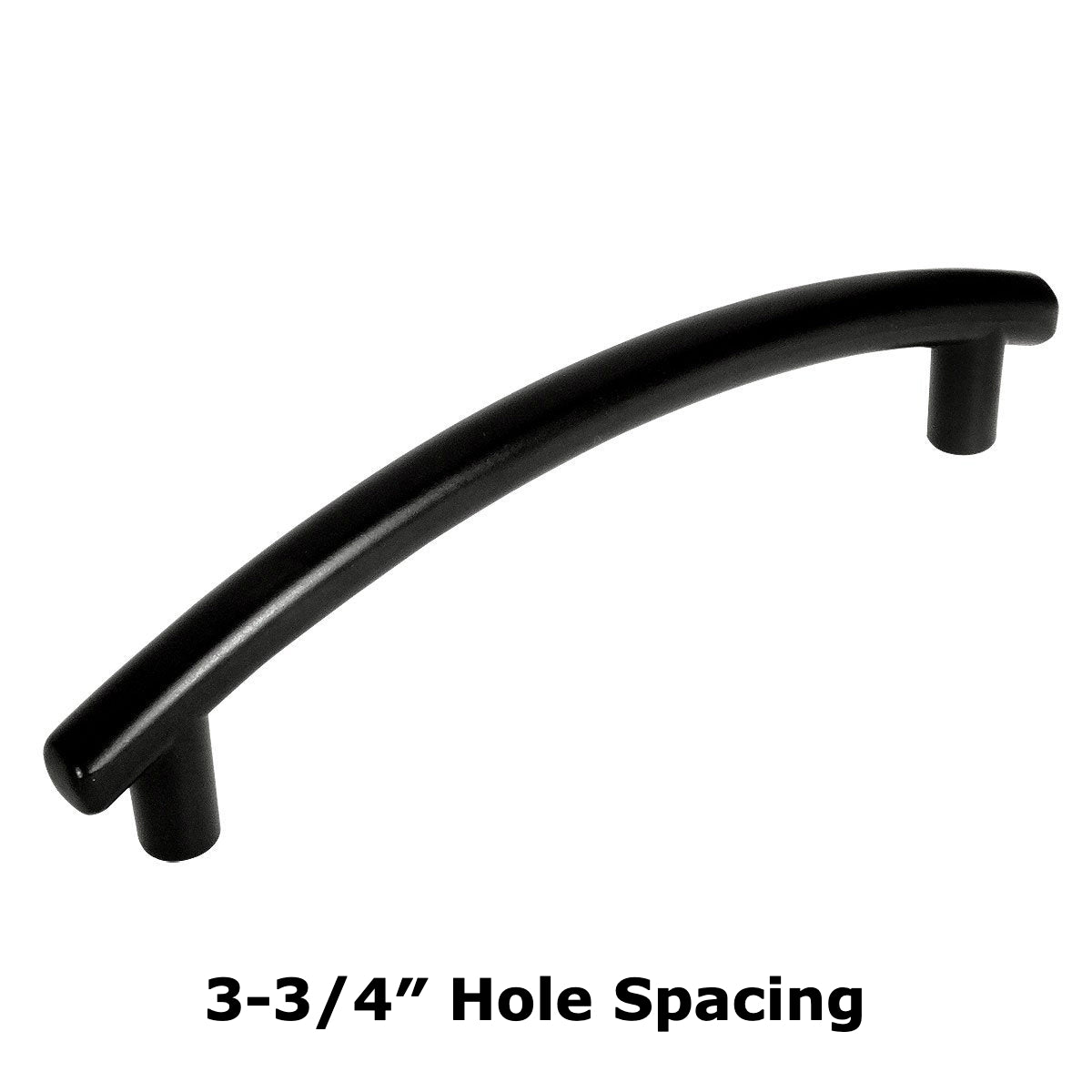 Cosmas 2992-96FB Flat Black Cabinet Pull