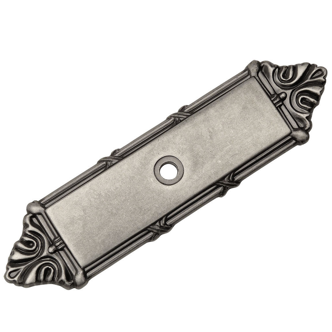 hide55！レノボ Cosmas 9467WN Weathered Nickel Cabinet Knob Backplate - Cosmas