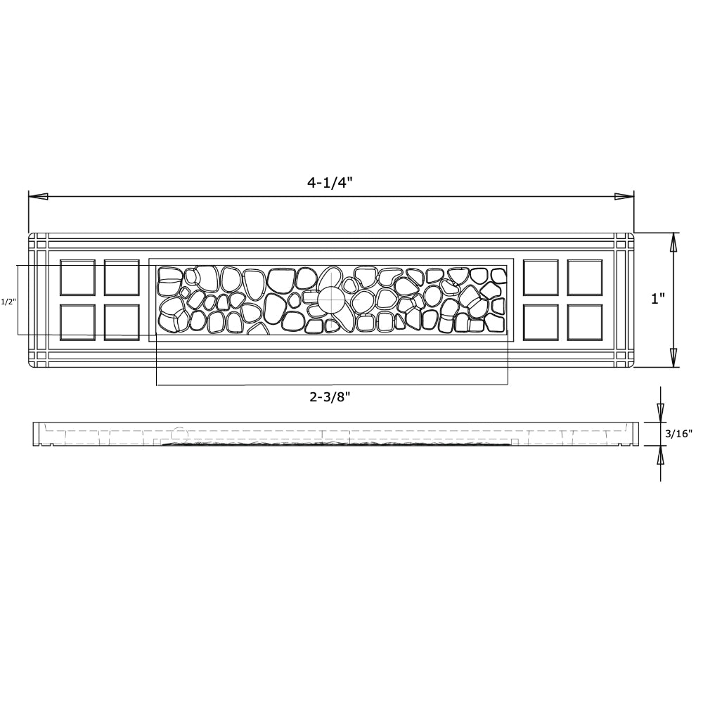 Cosmas 10552ORB Oil Rubbed Bronze Zinc Cabinet Knob Backplate