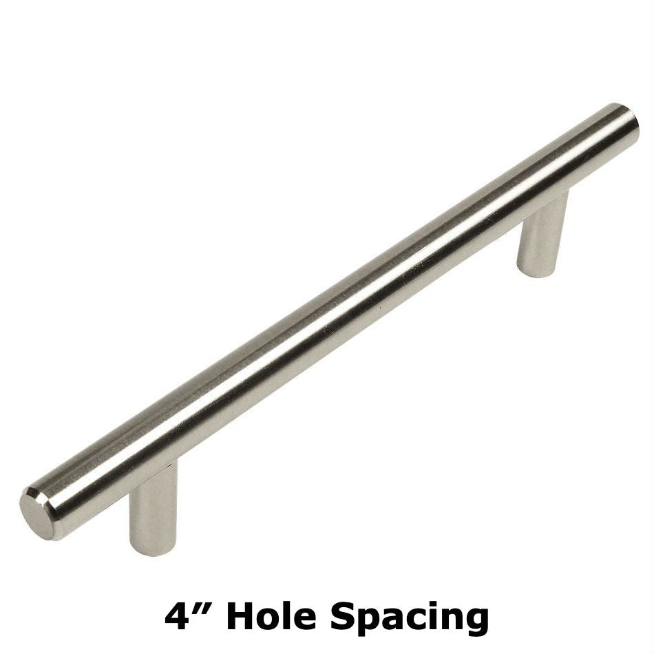 Cosmas H698-4SS Stainless Steel Euro Style Bar Pull