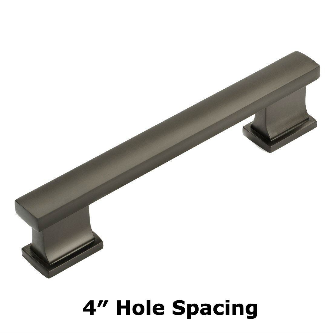 Cosmas 702-4GPH Graphite Contemporary Cabinet Pull