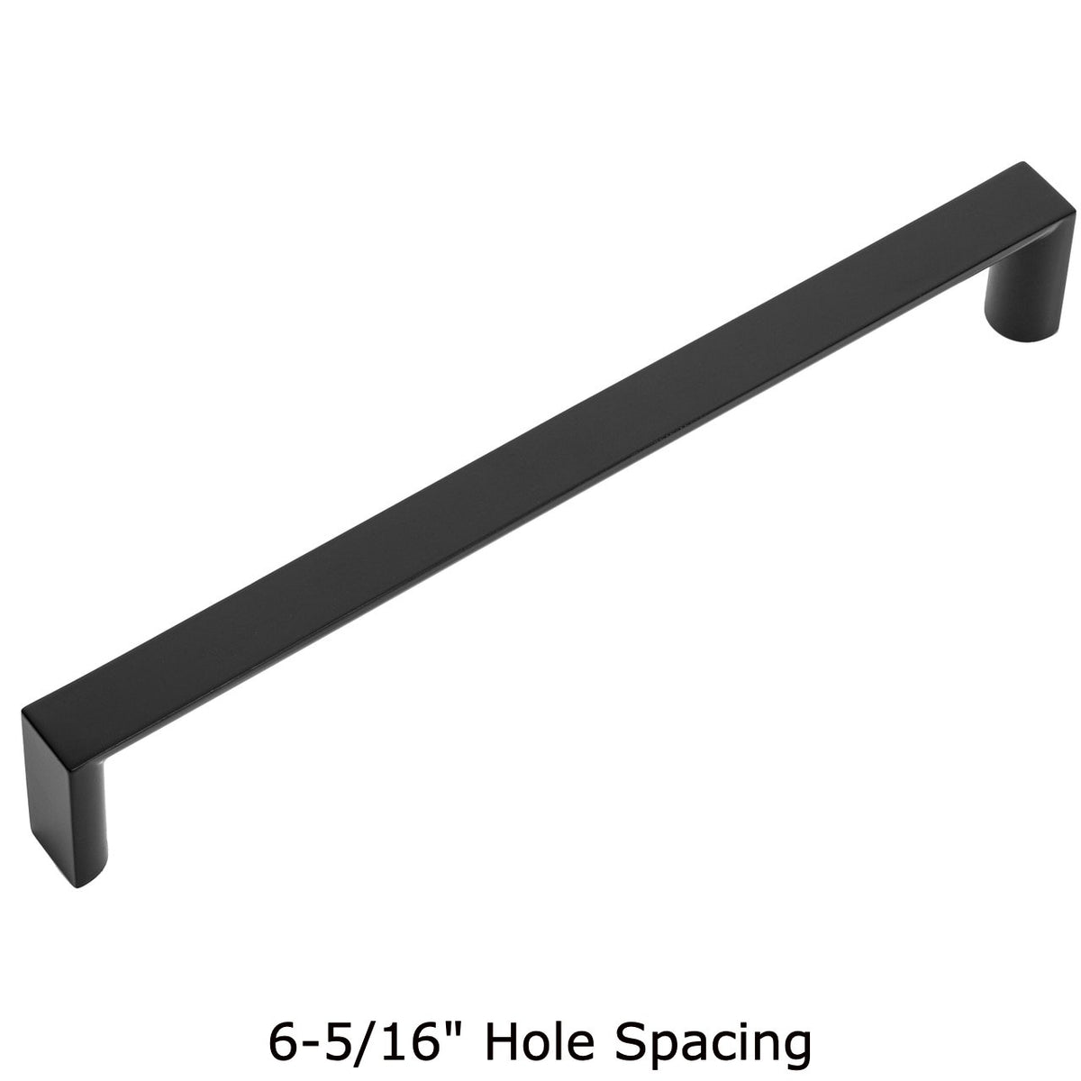 Cosmas 3133-160FB Flat Black Cabinet Pull