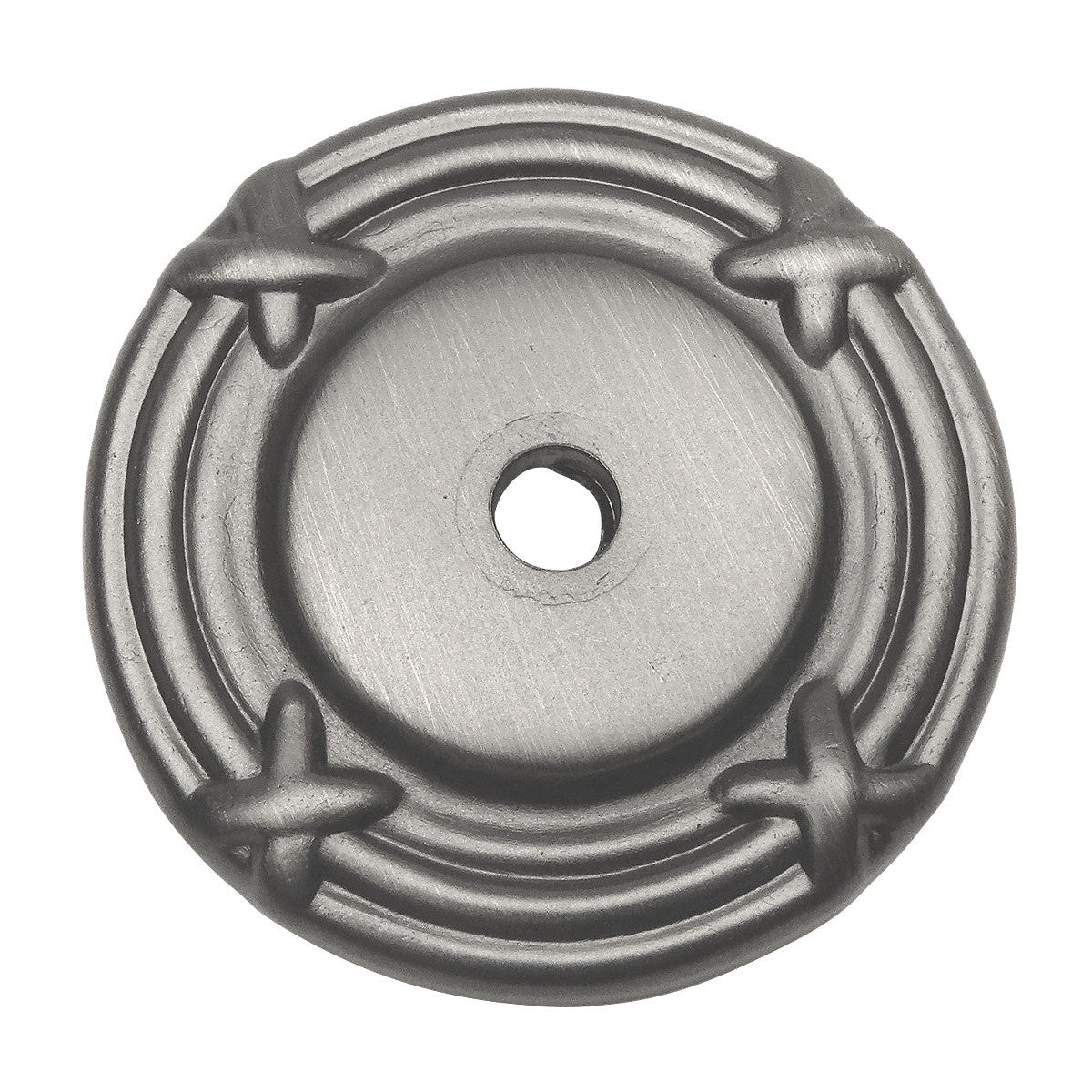 Cosmas 9468AS Antique Silver Cabinet Knob Backplate