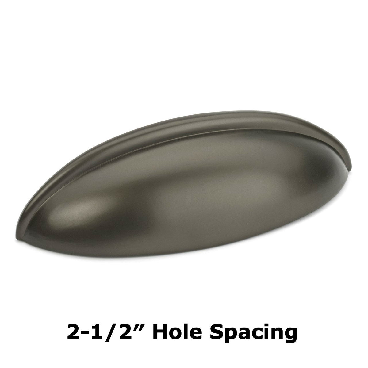 Cosmas 1399GPH Graphite Cabinet Cup Pull