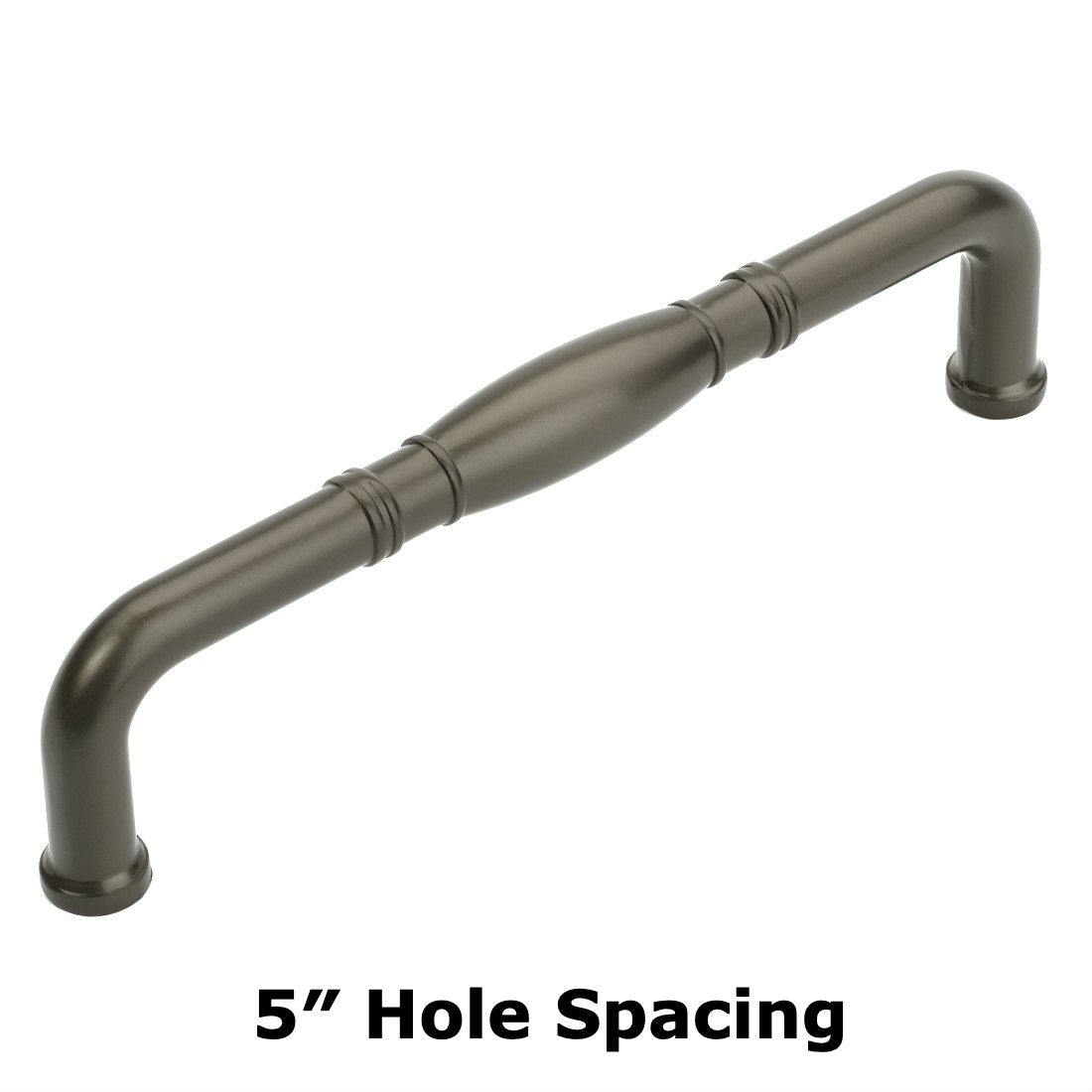 Cosmas 4313-128GPH Graphite Cabinet Pull