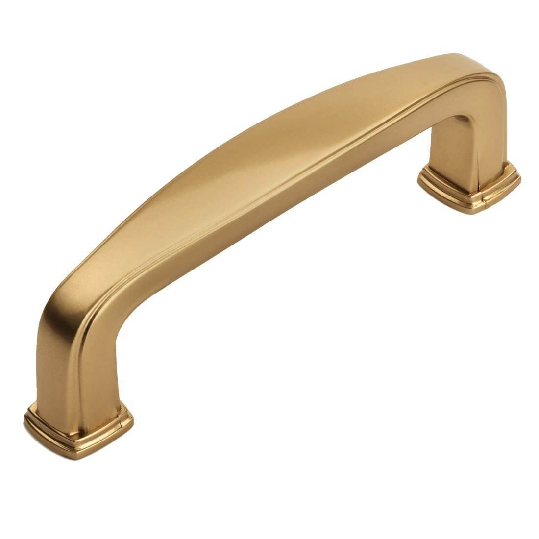 Cosmas 25 Pack 4389GC Gold Champagne Modern Cabinet Hardware Handle Pull - 3" inch (76mm) Hole Centers