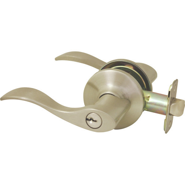 Cosmas 80 Series Satin Nickel Entry Door Lever - Cosmas