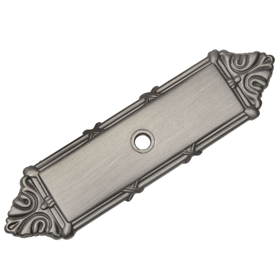 Cosmas 9467AS Antique Silver Cabinet Knob Backplate
