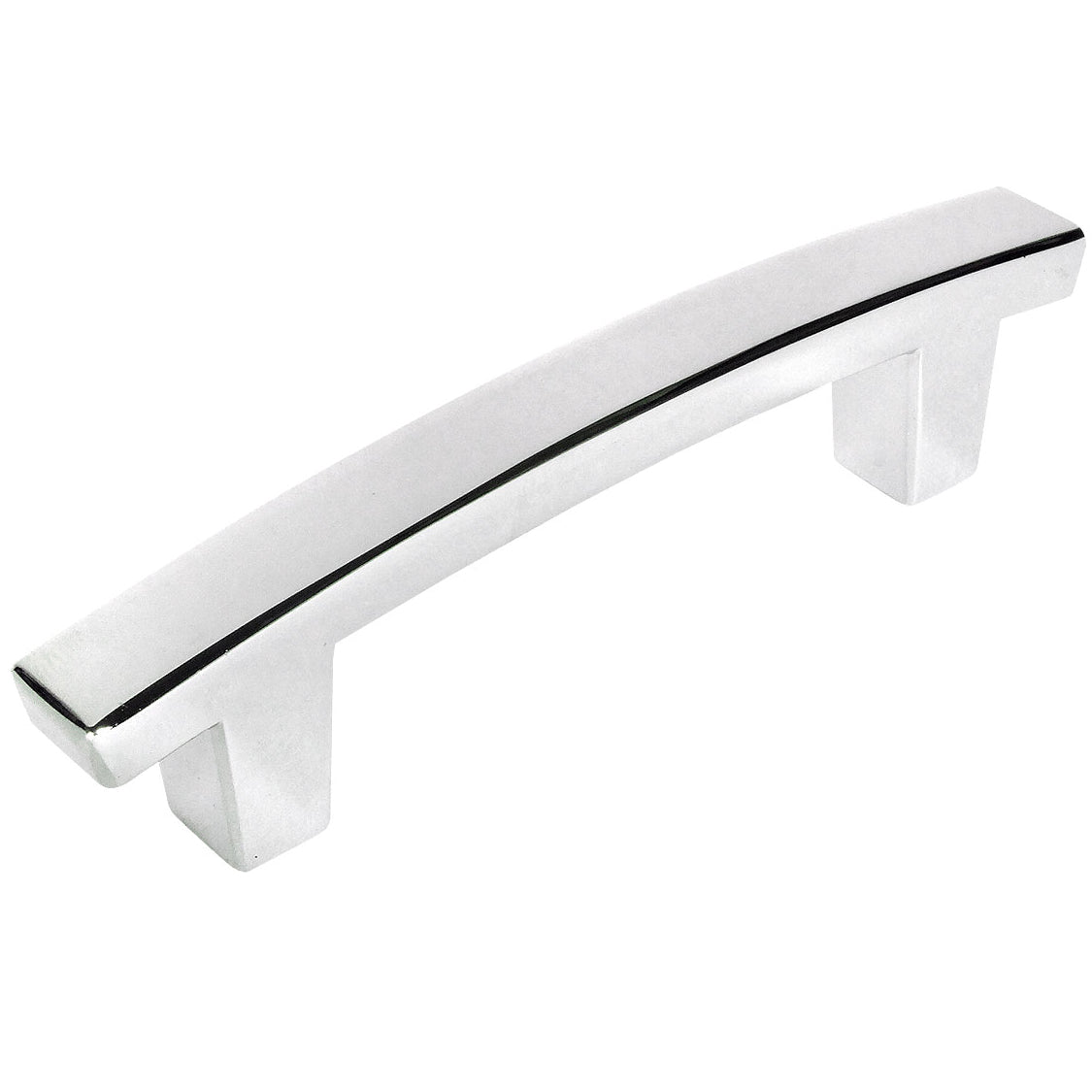 Cosmas 5236CH Polished Chrome Contemporary Arch Cabinet Pull - Cosmas