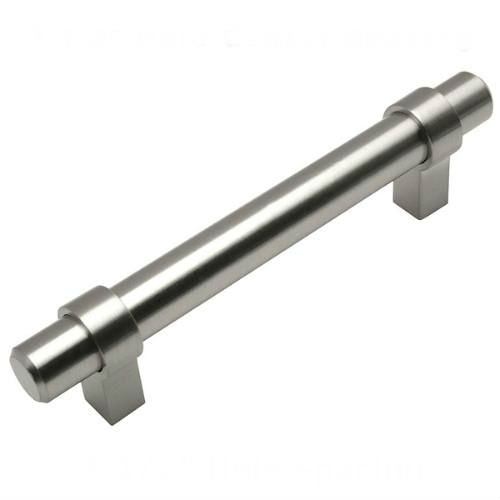 Cosmas 161-3.5SN Satin Nickel Euro Style Bar Pull