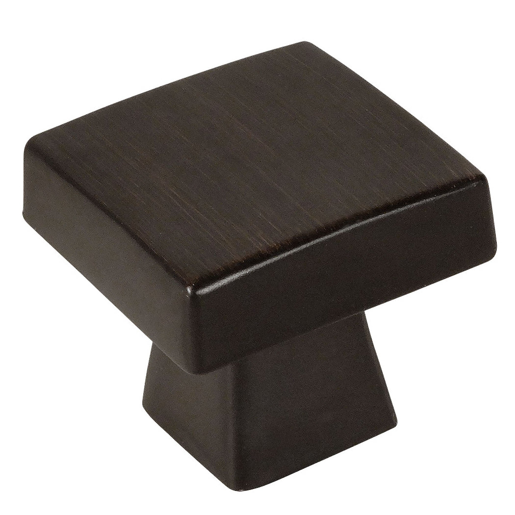 Cosmas 5233ORB Oil Rubbed Bronze Square Contemporary Cabinet Knob - Cosmas