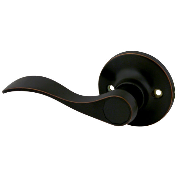 Cosmas 80 Series Oil Rubbed Bronze Left-Hand Dummy Door Lever - Cosmas