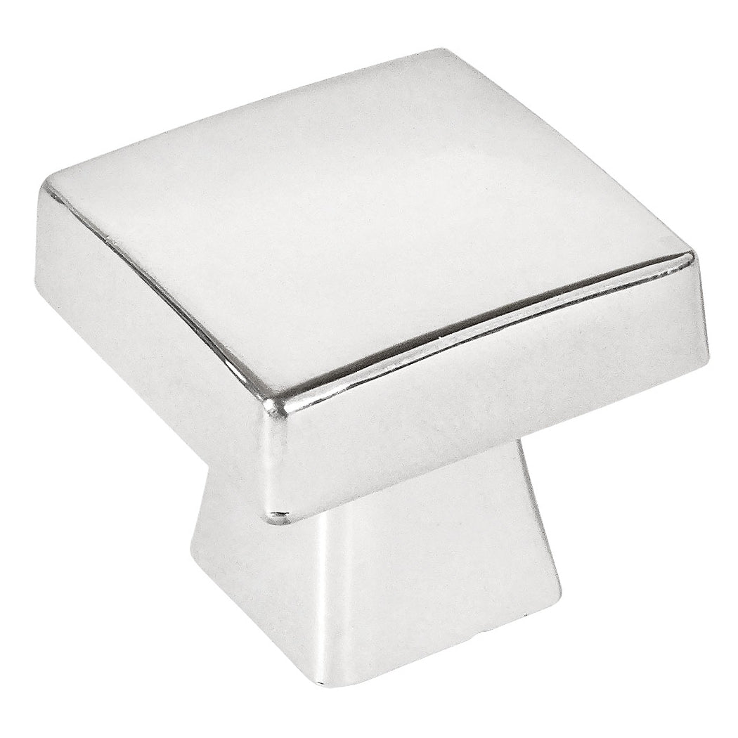 Cosmas 5233CH Polished Chrome Square Contemporary Cabinet Knob - Cosmas